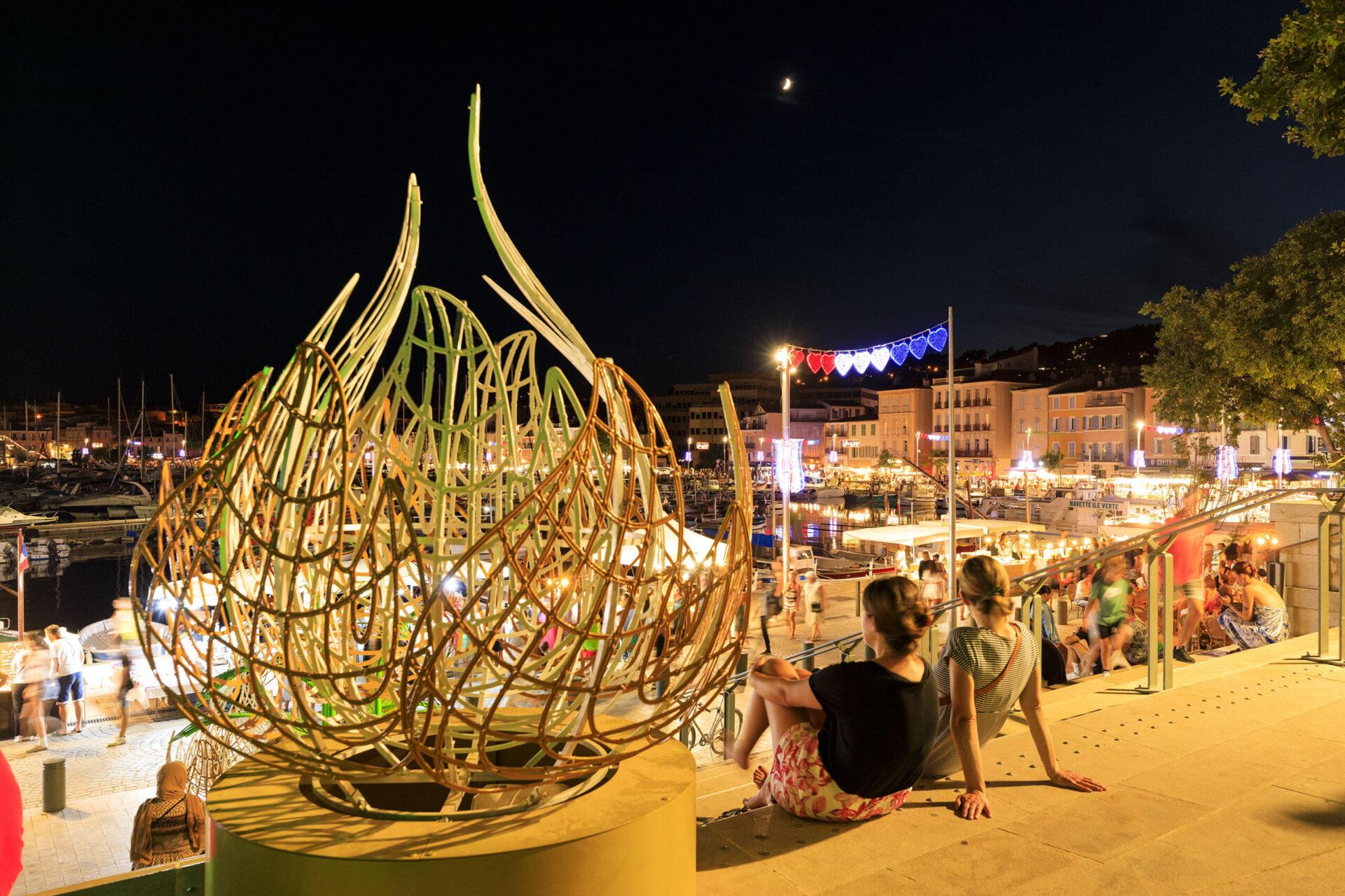 Créer une ambiance juhlava Durant la Fete Nationale Blachere Illumination